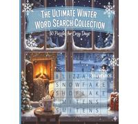 Cozy Winter Word Search Large Print Puzzles Book for Adults & Seniors (Studio Page Designs Word Search Collection)