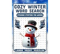 Cozy Winter Word Search: Stocking Stuffers For Women: Fun Activity Book For Adults & Older Teens, Themed Word Find Puzzle Book For Christmas