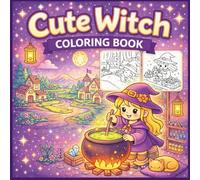 Cozy Witch Coloring Book: Bold and Easy Cozy Magical Pages for Relaxation