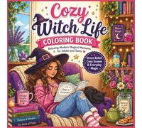Cozy Witch Life Coloring Book for Teens & Adults: A Relaxing Magical Coloring Book with Soft Witch Scenes, Positive Affirmations, and Cozy Self-Care Vibes (Things I Want to Say Coloring Book Series)