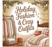 Cozy Wonders Coloring Collection Winter Fashion and Cozy Outfits Coloring Book for Adults and Teens: Relax and Color Elegant Styles and Festive Warmth this Christmas Season