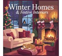 Cozy Wonders Coloring Collection Winter Homes and Festive Interiors Coloring Book for Adults and Teens: Relax and Color Cozy Rooms and Holiday Decorations Filled with Warmth and Joy