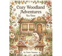 Cozy Woodland Adventures • Tea Time: A Cozy Coloring Book for Adults Featuring Cute Woodland Animals, Charming Bakeries, Sweet Treats & Cottagecore Scenes