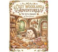 Cozy Woodland Adventures • The Little Bakery: A Whimsical Coloring Book for Adults Featuring Cute Woodland Animals, Fresh Bread, Sweet Pastries, Cozy Cottage Bakeries & Relaxing Forest Scenes