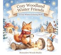 Cozy Woodland Winter Friends: A Cozy Winter Coloring Book