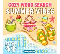 Cozy Word Search Summer Vibes: Cute and Comfy Coloring Word Find Puzzle Books for Adults and Teens Relaxation (Coloring Word Search)