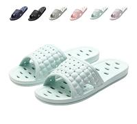 COZYAREA Zapatos de ducha antideslizantes de secado rápido para hombres y mujeres, azul claro, 39.5/40 EU