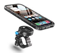 Cozycase 1-Clic Impermeable Soporte Movil Bici Moto para iPhone 17 Pro MAX | Antirrobo Antivibracion, Funda Porta Telefono Bicicleta Mota Manillar Carretera Montaña Btt Mtb Scooter, Bike Phone Holder