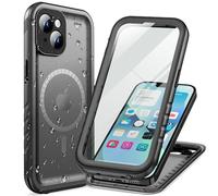 Cozycase Top Funda Magnética Militar para iPhone 13 Compatible con Magsafe 360 Antigolpes IP68 Impermeable Resistente Carcasa Antipolvo Acuatica Sumergible Agua Doble Waterproof i Phone 13 Case
