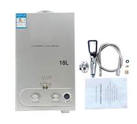 Cozyel 18 L LPG Calentador de Agua Calentador de Agua de Gas Licuado 36KW Calentador de Agua Automático LCD Digital Calentador de Agua Instantáneo Propane Gas Hot Water Heater