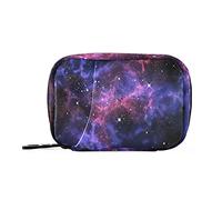 COZYhome Pastillero 7 días universo Galaxy Star Space Case Am Pm 8 Compartimentos Individual Pastillero Bolsa con Cremallera Medicina Case Organizador