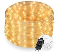 CozyHome Tubo LED decorativo - 200 LED & 8 modos & temporizador | Con enchufe de 12m I Fairy lights decoracion Luz led hadas Luzes I Luces led pequeñas Guirnalda luces Luces decorativas Luces navideña