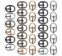 Cozylkx 30 Unids/lote De Hebillas De Correa De Metal, Mini Hebillas De 8mm, Hebillas De Una Sola Punta Para Zapatos, Bolsos, Calzado, Artesanías De Cuero