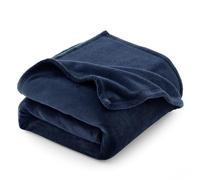 CozyLux Manta Polar de Franela de 260 g/m², Manta de Matrimonio Maxi, 230 x 270 cm, Manta para sofá súper Grande, cálida y Suave, Azul Marino