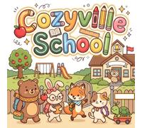 Cozyville School: A Cozy School Days Coloring Book for Kids Ages 4-10 (Cozyville Coloring Books)