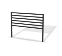 Cozze® Back Grid 110 para Cocinas de Exterior - Panel Trasero para Colgar Utensilios y Accesorios, Compatible con Elements, Aluminio con Recubrimiento en Polvo, Negro Mate, Carga máx. 30 kg