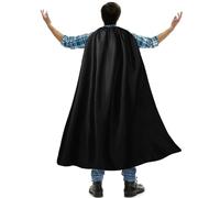 Cozzmats Child 130 cm Superhero Cap and Mask - Halloween Vampire Party Dress Costume Birthday Party Carnival Costume (rojo-130 cm) (negro, M)