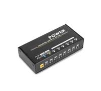 CP-202 Guitar Effect Pedal Power Supply Truly Isolated 18W 8 Outputs 9V/12V/15V/18V with Adapter and 10 Cables EU PLUG