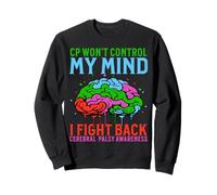 CP Brain Cerebral Palsy Awareness for CP Warriors Boys Girls Sudadera