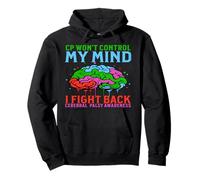 CP Brain Cerebral Palsy Awareness for CP Warriors Boys Girls Sudadera con Capucha