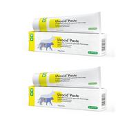 cp-pharma Urocid Paste | Pack doble | 2 x 100 g | Complemento dietético para perros y gatos | Para problemas de vejiga, piedras estructurales con metionina y arándano