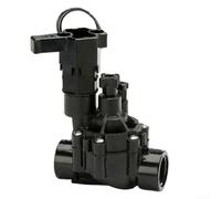 CP100 Válvula de riego automática en línea para riego de césped, válvula solenoide de acción directa con purga manual, pieza de sistema de riego de jardín subterráneo, uso residencial y comercial