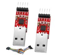 CP2102 USB to Serial Module RUIZHI 2 Piezas CP2102 USB to TTL Converter with Jumper CP2102 USB Serial Converter CP2102 Chip for 3.3V and 5V Compatible with Arduino and STC Download
