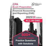 CPA Exam Preparation - Financial Accounting and Reporting (FAR): 800+ Practice Questions with Solutions (CPA Exam Prep)