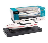 CPA TOY GROUP TRADING S.L. Tachan - Yate con Control Remoto, con Luces y Gran Potencia, Colores Surtidos, Juguete Unisex para Piscinas, Forma aerodinámica para Aumentar en precisión los Movimientos