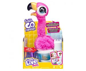 Cpa Toy Little Live Pets Flamingo que Habla y Hace Popó - Juguete Interactivo para Niños