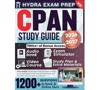 CPAN Study Guide 2026-2027: Expanded Edition Comprising Detailed Review for Certified Post Anesthesia Nurse Certification, 1200+ Questions and Answers and 79+ Hours of E-Learning Access to Pass
