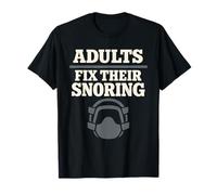 CPAP Apnea del Sueño Humor Ronquidos Humor Mejor sueño Camiseta