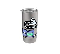 CPAP Life - Apnea divertida del sueño Vaso térmico de acero inoxidable de doble pared