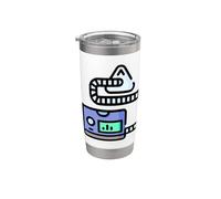 CPAP Life - Apnea divertida del sueño Vaso térmico de acero inoxidable de doble pared