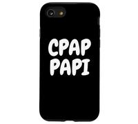 CPAP Papi Funny Sleep Apnea Breathing Machine Design for Men Carcasa para iPhone SE (2020) / 7/8