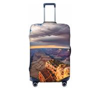 CPAQasg Beauty Grand Canyon 1 - Funda universal para maleta, protector elástico, lavable, funda de viaje para equipaje, Black, L, Equipaje de mano
