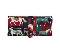 CPAQasg Funda suave para gafas de sol con estampado de caballos de varios tipos de caballos