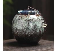 CPDDNGZMKK Memoriales para Mascotas Cerámica Cenizas Urna Titular Pet Memorial Funeral Cenizas Tarro Urna para Cremación Humana Recuerdo PAL Ataúd Caja funeraria(3)