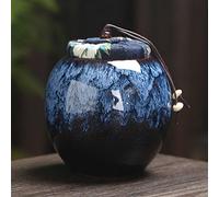 CPDDNGZMKK Memoriales para Mascotas Cerámica Cenizas Urna Titular Pet Memorial Funeral Cenizas Tarro Urna para Cremación Humana Recuerdo PAL Ataúd Caja funeraria(2)