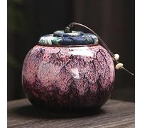 CPDDNGZMKK Memoriales para Mascotas Cerámica Cenizas Urna Titular Pet Memorial Funeral Cenizas Tarro Urna para Cremación Humana Recuerdo PAL Ataúd Caja funeraria(6)