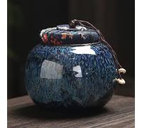 CPDDNGZMKK Memoriales para Mascotas Cerámica Cenizas Urna Titular Pet Memorial Funeral Cenizas Tarro Urna para Cremación Humana Recuerdo PAL Ataúd Caja funeraria(5)