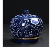 CPDDNGZMKK Memoriales para Mascotas Urna Cerámica Urnas Recuerdo para Cenizas Mini Urnas Cremación Funerarias Mini Urnas Cerámica Adultos Mascotas 23006 Caja funeraria(A)