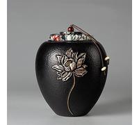 CPDDNGZMKK Memoriales para Mascotas Urna Cerámica Urnas Recuerdo para Cenizas Mini Urnas Cremación Funerarias Mini Urnas Cerámica Adultos/Mascotas 1045 Caja funeraria(B)