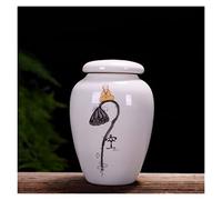 CPDDNGZMKK Memoriales para Mascotas Urna Cerámica Urnas Recuerdo para Cenizas Mini Urnas Cremación Funerarias Mini Urnas Cerámica Adultos Mascotas 37167 Caja funeraria(H)