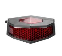 CPDDNGZMKK Moto Luz de Freno Intermitentes LED 5 en 1 para motocicleta, luz de freno trasera, placa matrícula Universal