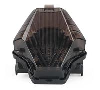 CPDDNGZMKK Moto Luz de Freno Luz De Freno Trasera Con Intermitentes Para MT-07 FZ-07 2014-2017 Para MT03 MT25 Para YZF R3 R25 2014-2021 Motor Intermitente Integrado(Smoke)