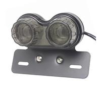 CPDDNGZMKK Moto Luz de Freno Luz De Freno Trasera Motocicleta, Matrícula, Indicadores Señal Giro, Personalizada