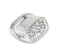 CPDDNGZMKK Moto Luz de Freno Para XL 883 1200 Para Fat Boy Road King Para Street Glide Dyna Accesorios De Motocicleta Luz Trasera Luces Freno Y Parada(B)