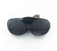 CPDDNGZMKK Moto Luz de Freno Para YZF-R6 00 01 02 XJR 1300 Luz Trasera Modificada Para Motocicleta, De Freno Con Señal Giro(Type C)
