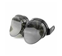 CPDDNGZMKK Moto Luz de Freno Para YZF R6 Para XJR 1300 2005-2014 2001 2002 Luz Trasera De Motocicleta Intermitentes Freno LED Integrada(Smoke)